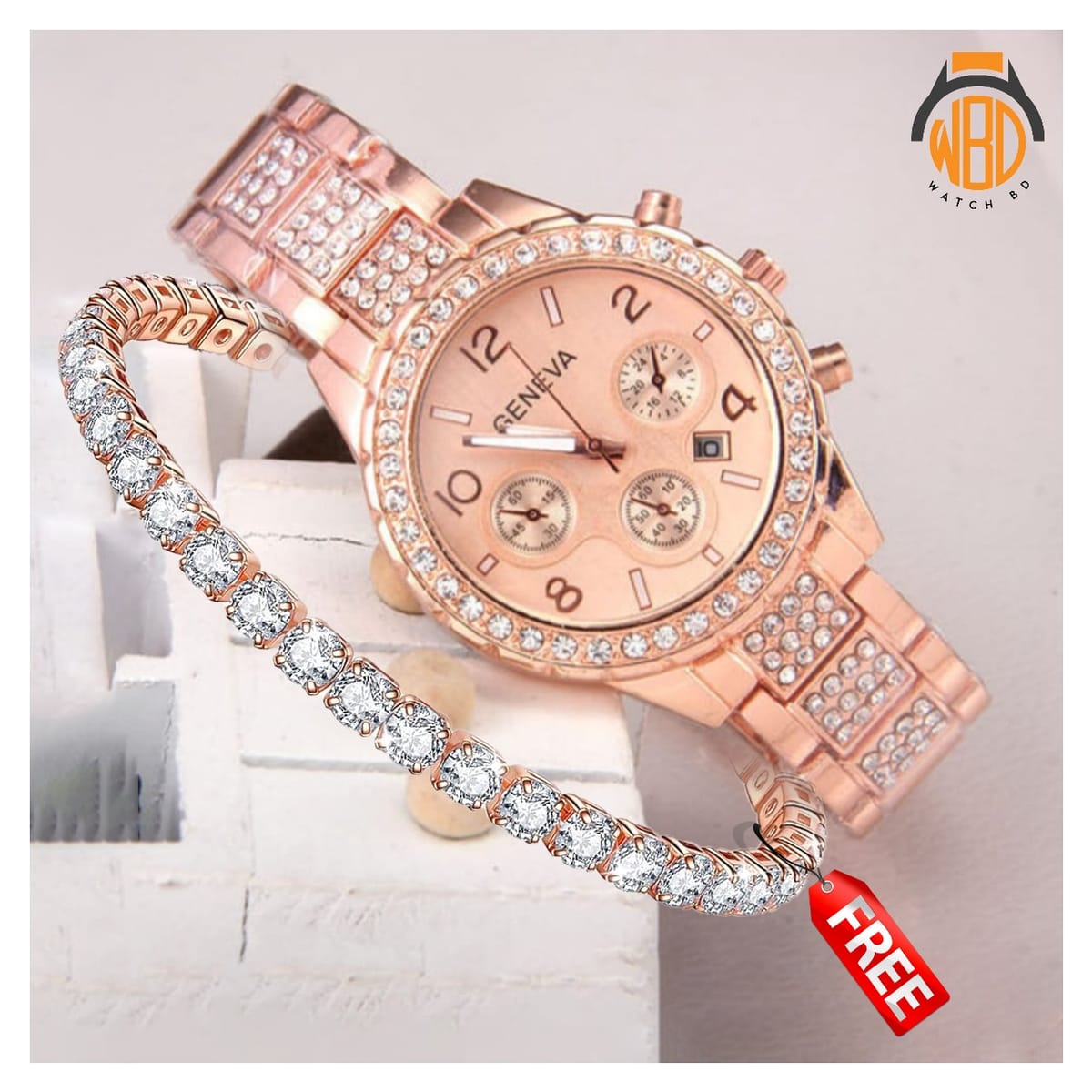 Watch + Free Bracelet